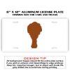 6 X 12 Full Size Aluminum License Plate for Cars and Trucks  Thumbnail