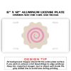 6 X 12 Full Size Aluminum License Plate for Cars and Trucks  Thumbnail