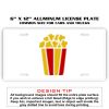6 X 12 Full Size Aluminum License Plate for Cars and Trucks  Thumbnail