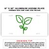 6 X 12 Full Size Aluminum License Plate for Cars and Trucks  Thumbnail