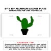 6 X 12 Full Size Aluminum License Plate for Cars and Trucks  Thumbnail