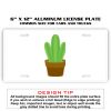 6 X 12 Full Size Aluminum License Plate for Cars and Trucks  Thumbnail