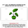 6 X 12 Full Size Aluminum License Plate for Cars and Trucks  Thumbnail
