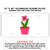 6 X 12 Full Size Aluminum License Plate for Cars and Trucks  Thumbnail