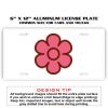 6 X 12 Full Size Aluminum License Plate for Cars and Trucks  Thumbnail