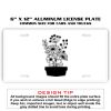 6 X 12 Full Size Aluminum License Plate for Cars and Trucks  Thumbnail