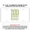 6 X 12 Full Size Aluminum License Plate for Cars and Trucks  Thumbnail