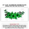 6 X 12 Full Size Aluminum License Plate for Cars and Trucks  Thumbnail