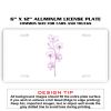 6 X 12 Full Size Aluminum License Plate for Cars and Trucks  Thumbnail