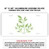6 X 12 Full Size Aluminum License Plate for Cars and Trucks  Thumbnail