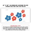 6 X 12 Full Size Aluminum License Plate for Cars and Trucks  Thumbnail
