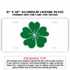 6 X 12 Full Size Aluminum License Plate for Cars and Trucks  Thumbnail