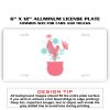 6 X 12 Full Size Aluminum License Plate for Cars and Trucks  Thumbnail