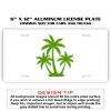 6 X 12 Full Size Aluminum License Plate for Cars and Trucks  Thumbnail