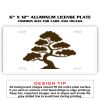 6 X 12 Full Size Aluminum License Plate for Cars and Trucks  Thumbnail