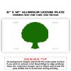 6 X 12 Full Size Aluminum License Plate for Cars and Trucks  Thumbnail
