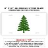 6 X 12 Full Size Aluminum License Plate for Cars and Trucks  Thumbnail