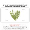 6 X 12 Full Size Aluminum License Plate for Cars and Trucks  Thumbnail
