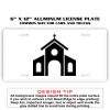 6 X 12 Full Size Aluminum License Plate for Cars and Trucks 6 X 12 Full Size Aluminum License Plate for Cars and Trucks Thumbnail