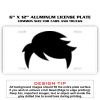 6 X 12 Full Size Aluminum License Plate for Cars and Trucks 6 X 12 Full Size Aluminum License Plate for Cars and Trucks Thumbnail